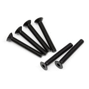 HPI 107908 Flat Head Screw M4x30mm Hex Socket 6pc