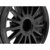 HPI 107972 WR8 Tarmac Wheel Black 2.2in 57x35mm (2pce)