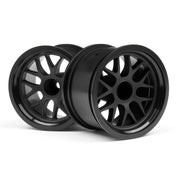 HPI 109155 BBS Spoke Wheel 48X34mm Black (14mm Offset/2pce)