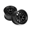 HPI 109155 BBS Spoke Wheel 48X34mm Black (14mm Offset/2pce)