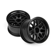 HPI 109155 BBS Spoke Wheel 48X34mm Black (14mm Offset/2pce)