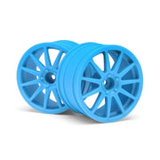 HPI 113252 Speedline Corse Turnin Wheels Cyan 2pcs