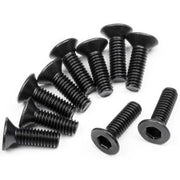 HPI 113719 Flat Head Screw M2.5x8mm (Hex Socket/10pcs)