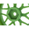 HPI 116532 Tech 7 Wheel Green 52X26X Plus 9mm Offset 2pc