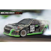HPI 120101 Micro RS4 RC Drift Fail Crew Nissan Skyline R34 GT-R