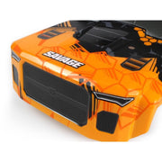 HPI 160107 GTXL-6 Kingcab Painted Truck Body Orange/Black