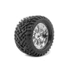 HPI 4728 Mounted Goliath Tyre 178x97mm on Tremor Wheel Chrome