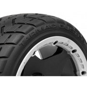 HPI 4743 Mounted Tarmac Buster Rib Tyre M Compound (Rear)