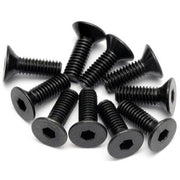 HPI 94530 Flat Head Screw M4x12mm Hex Socket 10pcs