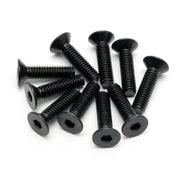 HPI 94531 Flat Head Screw M4x15mm Hex Socket 10pc