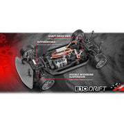 HPI 120091 E10 Drift Fail Crew Nissan Skyline R34 GT-R RC Car