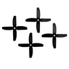 HQ Durable Quad Prop 3x3x4 Black Poly Carbonate