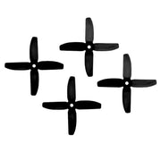 HQ Durable Quad Prop 3x3x4 Black Poly Carbonate