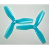HQ Durable Triple Prop 5x4x3 S-Tip Light Blue Poly Carbonate