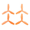 HQ Durable Quad Prop 5x4x4 S-Tip Orange Nylon