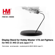 Hobby Master HS0006 1/72 Display Stand for Hobby Master 1/72 Jet Fighters for MIG-21, MIG-23 and Japan F-1