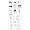 Foxeer 5.8G Lollipop 3 2.5DBi Omni Antenna SMA Red 2pc Final Stock