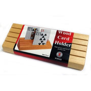 Classic Game Collection Wood Card Holder