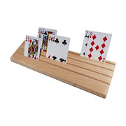 Classic Game Collection Wood Card Holder