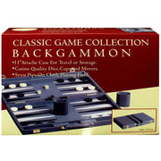 Classic Game Collection Backgammon 11in Vinyl Stitched Case