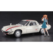 Hasegawa SP459 1/24 NERV Official Business Coupe with Asuka Langley Shikinami Figure Rebuild of Evangelion
