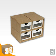 HobbyZone OMs01a Drawers Module 4-drawer