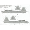 Hasegawa H52293 1/48 F-22 Raptor Blue Nose Detail Up Version
