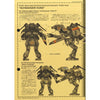 Hasegawa H64123 1/20 Space Type Humanoid Unmanned Interceptor Grober Hund Schwarzer Hund Maschinen Krieger