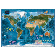 Heye 29797 Map Art Satellite Map 2000pc Jigsaw Puzzle