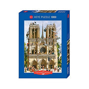 Heye 29905 Cartoon Classics Loup Vive Notre Dame 1000pc Jigsaw Puzzle