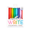 Ooly Colour Write Fountain Pens 8pc