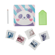 Ooly Razzle Dazzle Mini DIY Gem Art Kit Pretty Panda