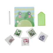 Ooly Razzle Dazzle Mini DIY Gem Art Kit Funny Frog