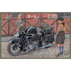 IBG Models 35001 1/35 BMW R12 with sidecar - civilian version 3 in 1