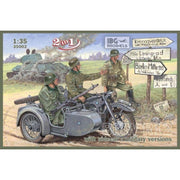 IBG Models 35002 1/35 BMW R12 with sidecar - military version 2 in 1 Plastic Model Kit
