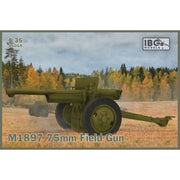 IBG 35058 1/35 M1897 75mm Field Gun French 75 in US Service Plastic Model Kit