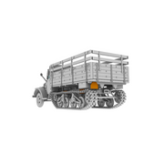 IBG Models 72074 1/72 V3000S/SSM Maultier German Halftrack with tall cargo bed and tarpaulin