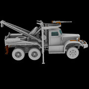 IBG Models 72085 1/72 Diamond T 969 Wrecker With M2 Machine Gun And Bonus Pe Set