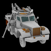 IBG Models 72085 1/72 Diamond T 969 Wrecker With M2 Machine Gun And Bonus Pe Set