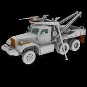 IBG Models 72085 1/72 Diamond T 969 Wrecker With M2 Machine Gun And Bonus Pe Set