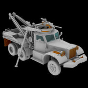 IBG Models 72085 1/72 Diamond T 969 Wrecker With M2 Machine Gun And Bonus Pe Set
