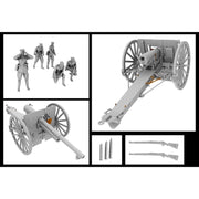 IBG Models 35059 1/35 75mm Field Gun wz. 1897 with Polish Artillerymen Figures