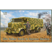 IBG 35054 1/35 3Ro Italian Truck in German Service Plastic Model Kit