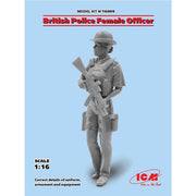ICM 16009 1/16 British Police Female Officer Plastic Model Kit