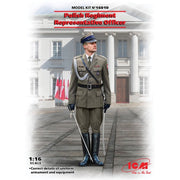 ICM 16010 1/16 Polish Regiment Representative Officer Plastic Model Kit