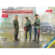 ICM 24020 1/24 WWII German Staff Personnel 4823044409853