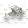 ICM 24042 1/24 Benz Patent-Motorwagen 1886 Easy Version Plastic Wheel Spokes