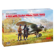 ICM 32013 1/32 Polikarpov I-153 with Soviet Pilots (1939-1942)