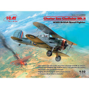 ICM 32042 1/32 Gloster Sea Gladiator Mk.II WWII British Naval Fighter Plastic Model Kit