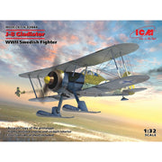 ICM 32044 1/32 Gloster J-8 Gladiator Swedish